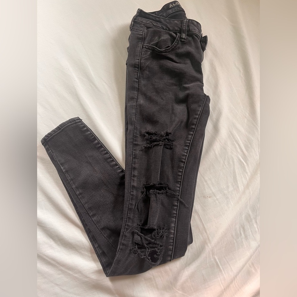 American Eagle Outfitters Black Skinny Jeggings size 2
